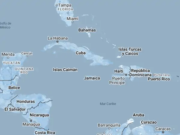 Mapa: Caribe
