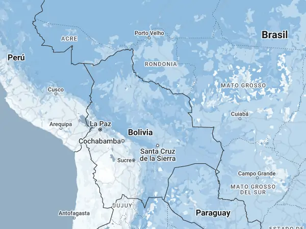 Mapa: Bolivia