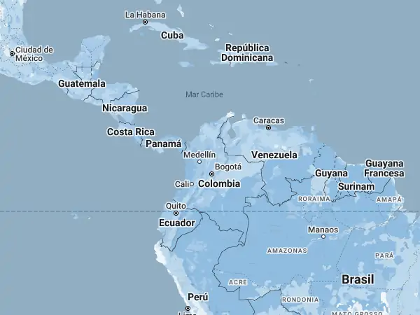 Mapa: Colombia