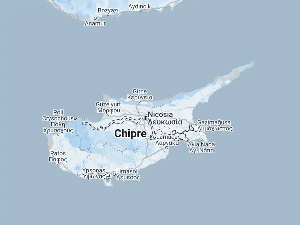 Mapa: Chipre Mapa: Chipre