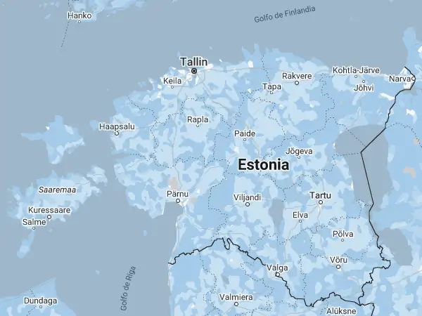 Mapa: Estonia