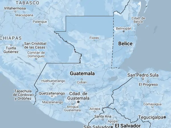 Mapa: Guatemala