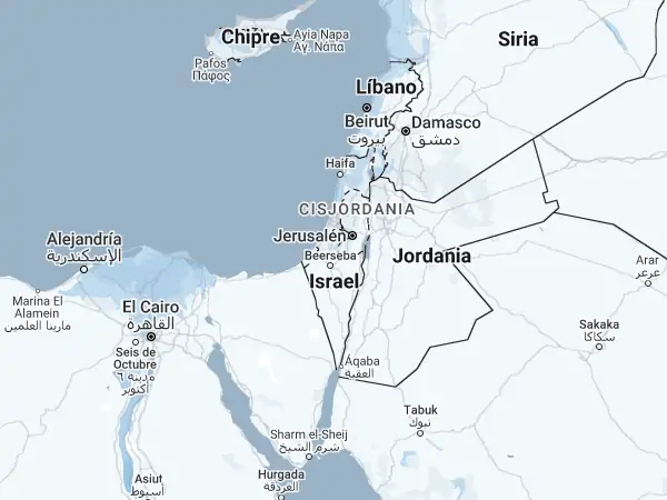 Mapa: Israel Mapa: Israel