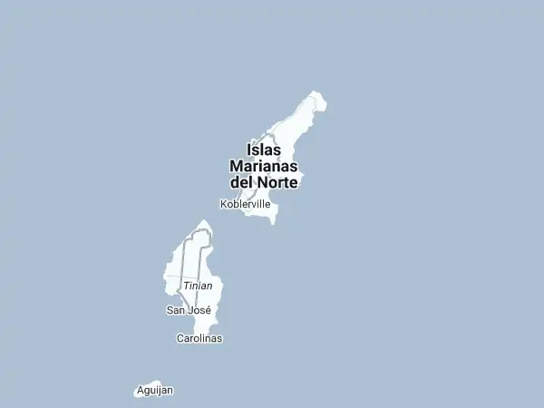 Mapa: Islas Marianas
