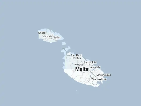 Mapa: Malta