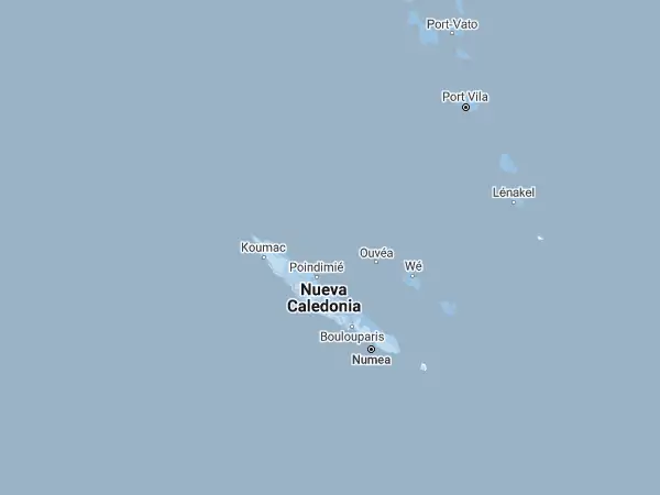 Mapa: Nueva Caledonia