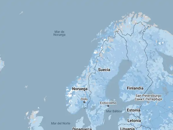 Mapa: Noruega