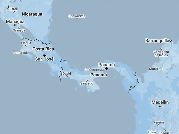 Mapa: Panamá