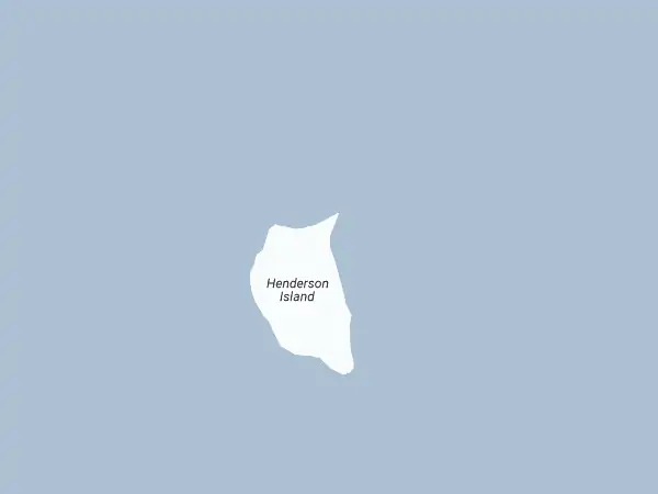 Mapa: Islas Pitcairn