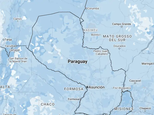 Mapa: Paraguay