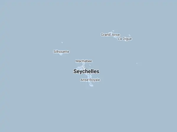 Mapa: Seychelles Mapa: Seychelles