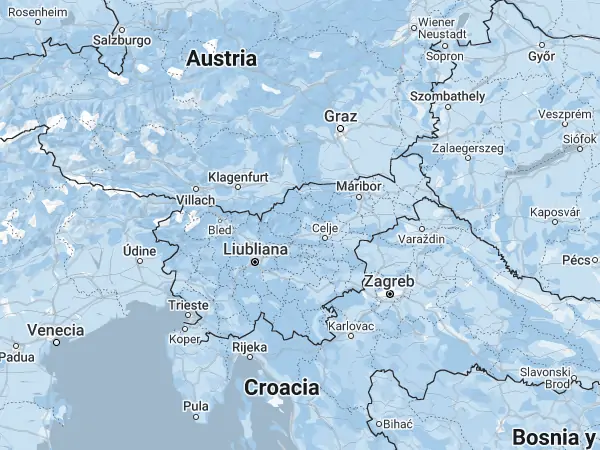 Mapa: Eslovenia