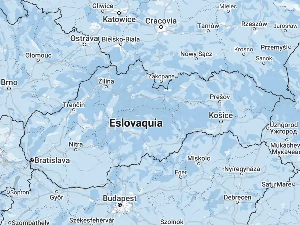 Mapa: Eslovaquia