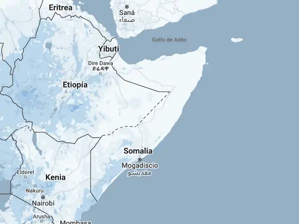 Mapa: Somalia Mapa: Somalia