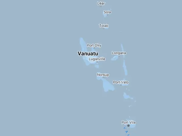 Mapa: Vanuatu