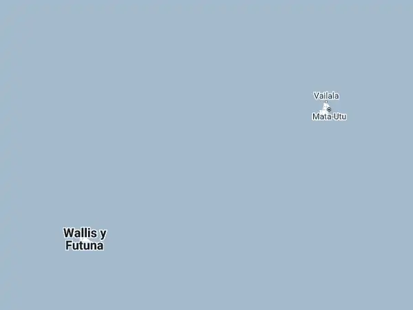 Mapa: Wallis y Futuna