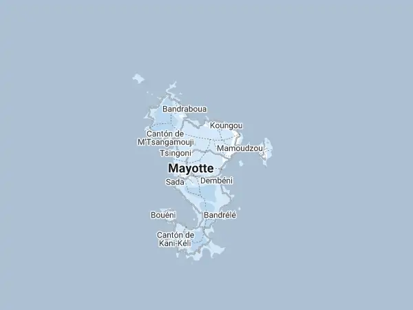 Mapa: Mayotte Mapa: Mayotte