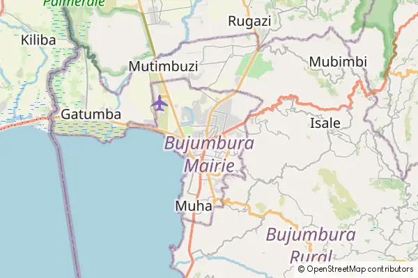 Mapa Buyumbura