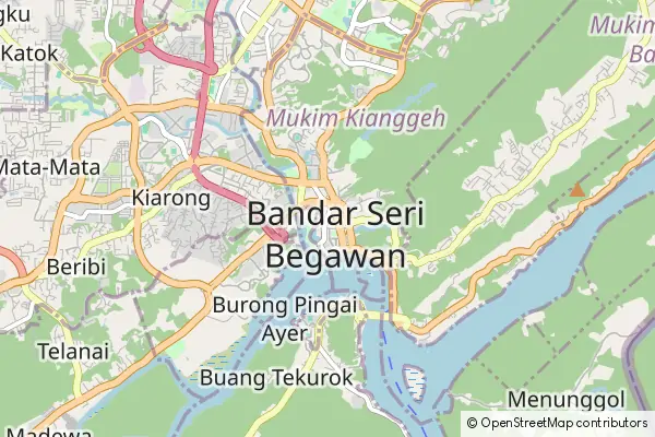 Mapa Bandar Seri Begawan