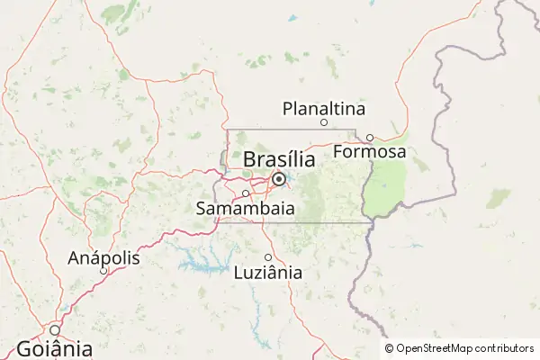 Mapa Brasilia