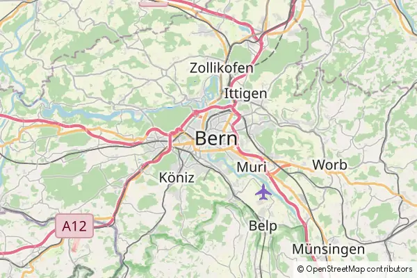 Mapa Berna