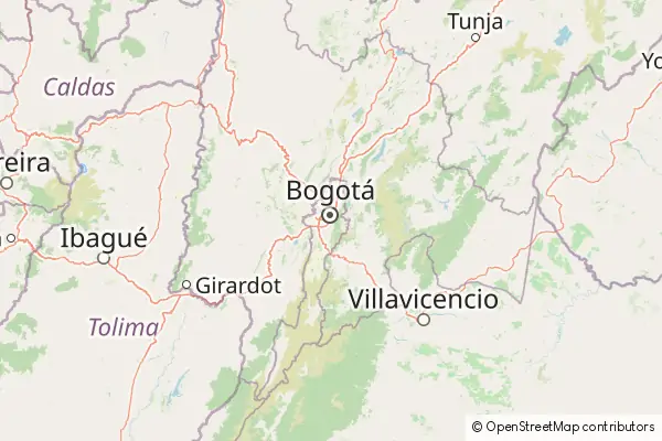 Mapa Bogotá