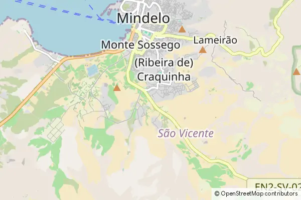 Mapa Mindelo