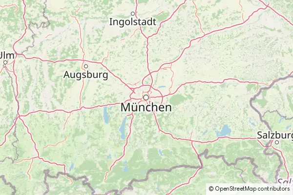 Mapa Múnich