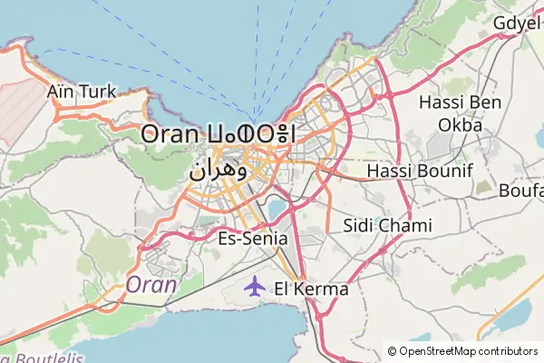 Mapa Orán