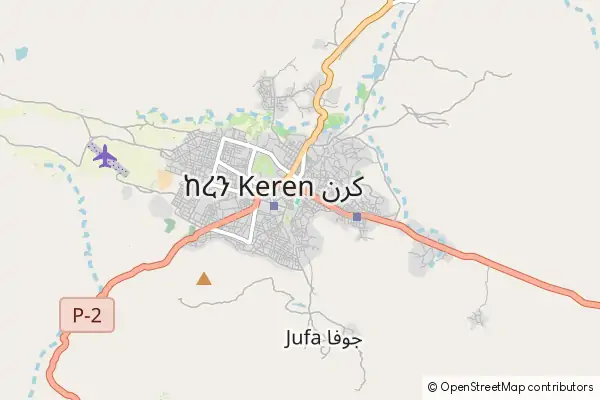Mapa Keren