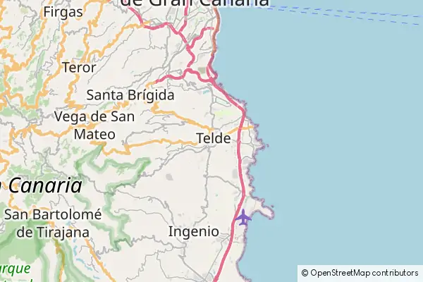 Mapa Telde