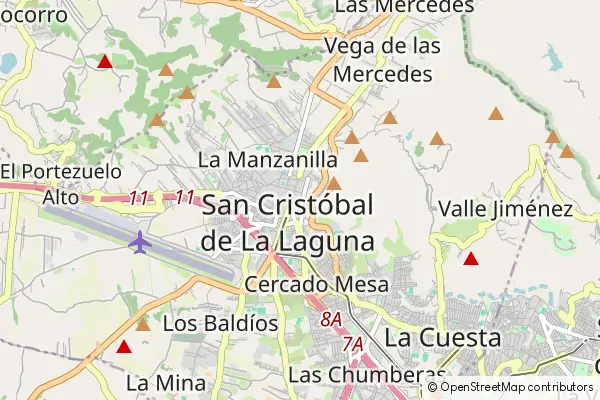 Mapa San Cristóbal de La Laguna