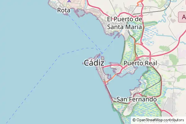 Mapa Cádiz