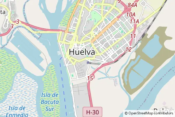 Mapa Huelva