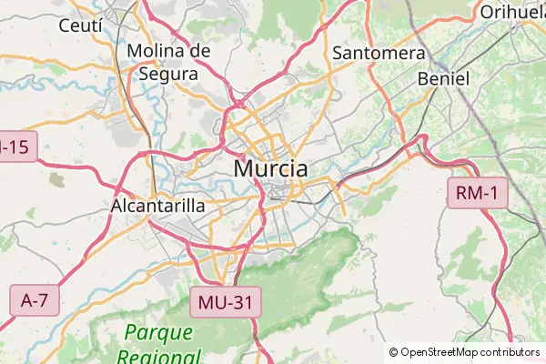 Mapa Murcia