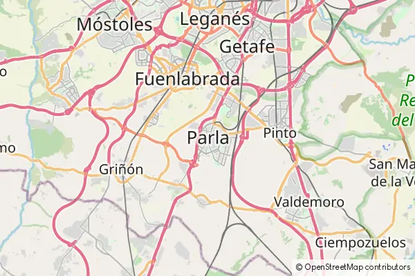 Mapa Parla