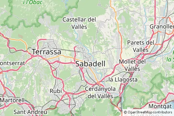 Mapa Sabadell