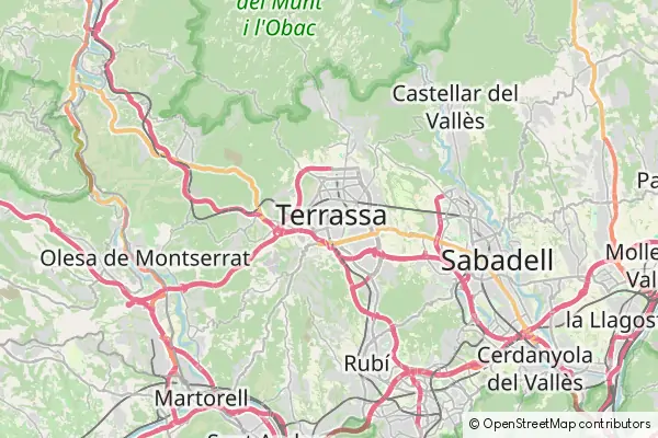 Mapa Terrassa