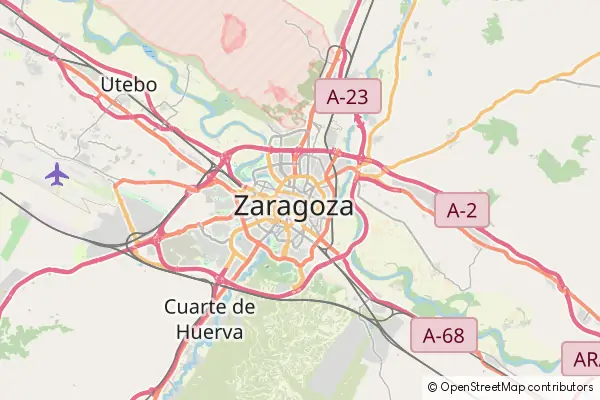 Mapa Zaragoza