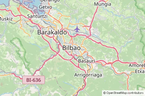 Mapa Bilbao