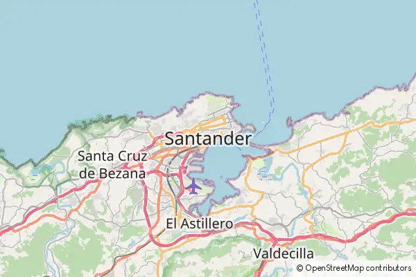 Mapa Santander