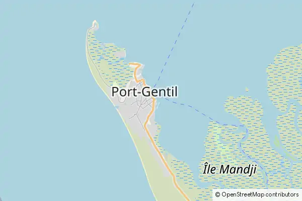 Mapa Port-Gentil