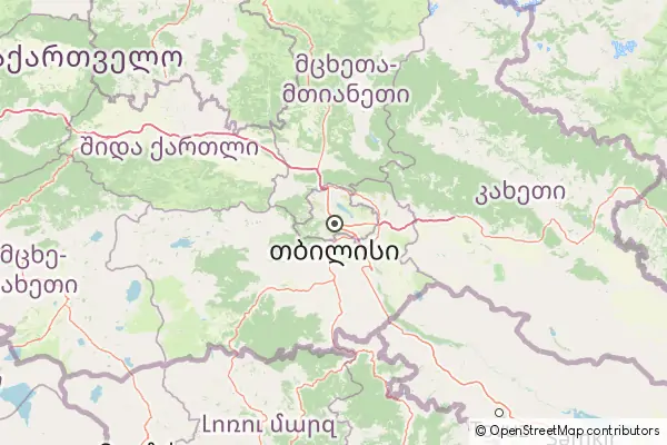 Mapa Tiflis