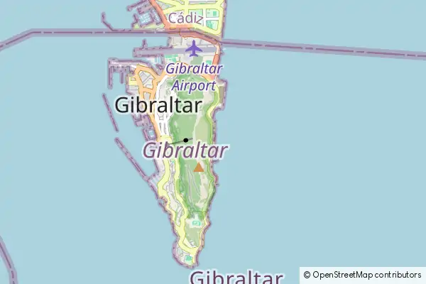 Mapa Sandy Bay