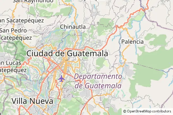 Mapa Ciudad de Guatemala