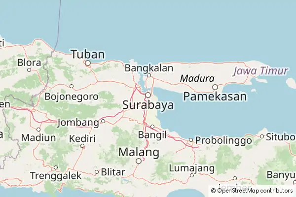 Mapa Surabaya