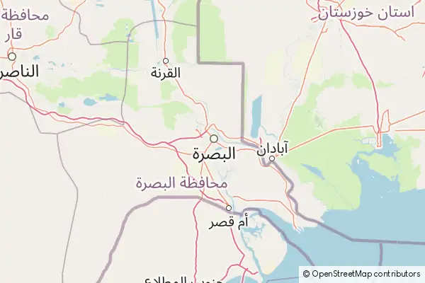 Mapa Basora