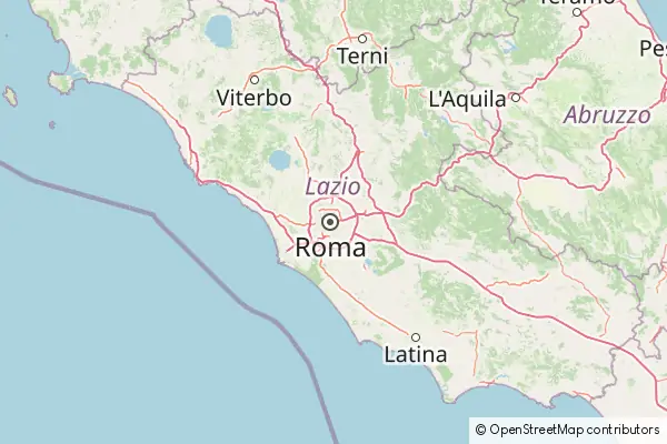 Mapa Roma