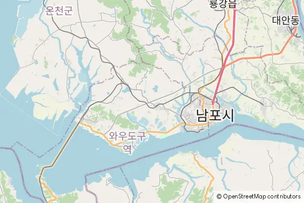 Mapa Namp'o
