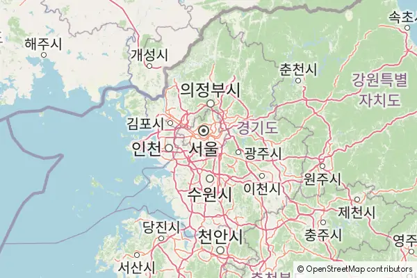 Mapa Seúl